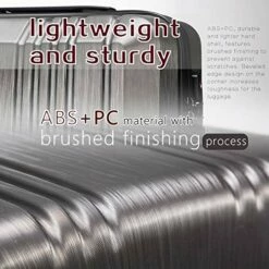 Coolife Luggage Suitcase PC+ABS With TSA Lock Spinner Carry On Hardshell Lightweight 20in 24in 28in(orange, S(20in_carry On)) -TRAVELPRO Sales 51nRzei937L 693785bd b0b9 4647 8427 4f67115cefd6