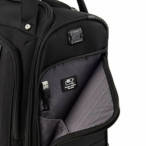 Travelpro Crew Versapack Rolling Underseat Carry-on, Jet Black 10 Travelpro Crew Versapack Rolling Underseat Carry-on, Jet Black - Image 8