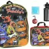 Bioworld Five Nights At Freddy's 16" School Backpack Lunch Box Water Bottle Lunch Kit -5 Piece Set -TRAVELPRO Sales 51nXI5dbBHL