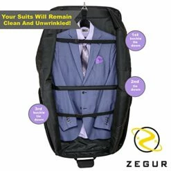 ZEGUR Suit Carry On Garment Bag For Travel & Business Trips With Shoulder Strap -TRAVELPRO Sales 51nlzIGKbUL