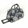 Vibrant Garden Floral Bouquet Motif Rolling Lightweight Carry On Duffel Bag, Printed Modern Graphic -TRAVELPRO Sales 51o33ADfMhL