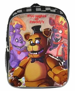 Five Nights At Freddy's 16" Backpack With Side Mesh Pockets