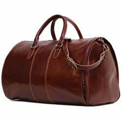 Venezia Garment Duffle Travel Bag Suitcase In Brown Full Grain Leather -TRAVELPRO Sales 51ohliH4OIL