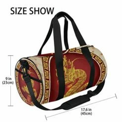 OuLian Duffel Bag Chinese Zodiac Symbols Women Garment Gym Tote Bag Best Sports Bag For Boys -TRAVELPRO Sales 51pHo9B9KYL