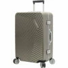 Andiamo Elegante Suitcase With Built-in TSA Lock - Zipperless 24 Inch Hardside Checked Bag- Lightweight (ABS+PC) Luggage With 8-Rolling Spinner Wheels (Gold) -TRAVELPRO Sales 51qKI3hwF4L