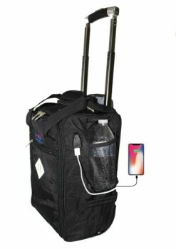 17" Rolling Personal Item Under Seat Duffel For United Airlines (BLACK) -TRAVELPRO Sales 51ribZ028JL