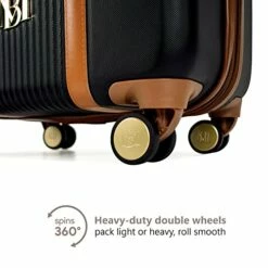 BADGLEY MISCHKA Mia 3 Piece Expandable Retro Luggage Set (Black) -TRAVELPRO Sales 51s3AZOcAqL