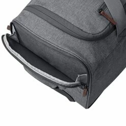 DELSEY Paris Maubert 2.0 Two Wheel Duffle Bag, Anthracite, 24 Inch -TRAVELPRO Sales 51tsvMw1SJL