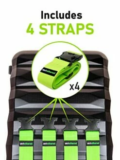 Untethered 4-Pack Luggage Straps | Belts To Keep Your Suitcase Secure While Traveling, Premium Accessory For Travel Bag Closure -TRAVELPRO Sales 51tvE59OqvL