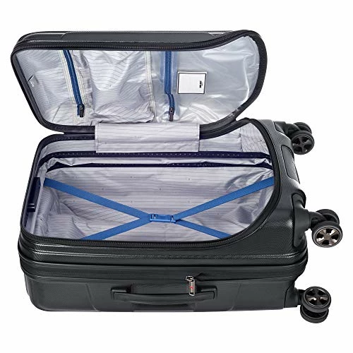 DELSEY Paris Eclipse DLX Expandable Luggage With Spinner Wheels, Black, Carry-on 21 Inch 4 DELSEY Paris Eclipse DLX Expandable Luggage With Spinner Wheels, Black, Carry-on 21 Inch - Image 2