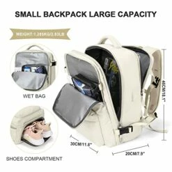 Travel Carry On Backpack For Women Laptop Backpack Waterproof Hiking Outdoor Sport Rucksack Casual Daypack Backpacks College Large School Backpack With Shoe Compartment -TRAVELPRO Sales 51v9KvFsn8L