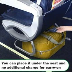 Wandf Foldable Travel Duffel Bag Luggage Sports Gym Water Resistant Nylon (Yellow) -TRAVELPRO Sales 51w5XX ZpEL