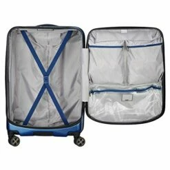 DELSEY Paris 40207982002 Cruise Lite Hardside 2.0 Expandable Luggage, Spinner Wheels, Blue, Checked-Medium 25 Inch -TRAVELPRO Sales 51wIy762T7L