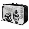 HFXFM American Football Travel Pouch Carry-on Duffel Bag Waterproof Portable Luggage Bag Attach