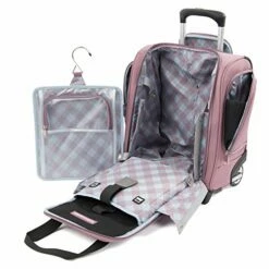 Travelpro Maxlite 5 | 4-PC Set | Soft Tote, Underseater & Int'l Carry-On Rollaboard With Travel Pillow (Dusty Rose) -TRAVELPRO Sales 51xKl AsASL 119a6942 d625 41bd 999c 007aa46ca278