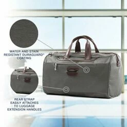 Travelpro Plaitnum Elite-Regional Underseat Duffel Bag, Vintage Grey, One Size -TRAVELPRO Sales 51xfDkHg93L