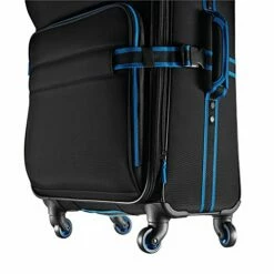 American Tourister Eclipse Softside Spinner Luggage (Black/Blue, 20 Inch) -TRAVELPRO Sales 51yPN1rG3lL