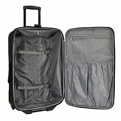 Travel Select Amsterdam Expandable Rolling Upright Luggage, Burgundy, 8-Piece Set 5 Travel Select Amsterdam Expandable Rolling Upright Luggage, Burgundy, 8-Piece Set - Image 3