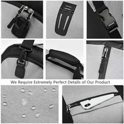 OZUKO Gym Bag Backpack, 4 In 1 Carry-on Garment Bag Large Duffel Bag Suit Travel Bag Weekend Bag Flight Bag Overnight Bag With Shoes Compartment… (Black) -TRAVELPRO Sales 610hQMliUpL