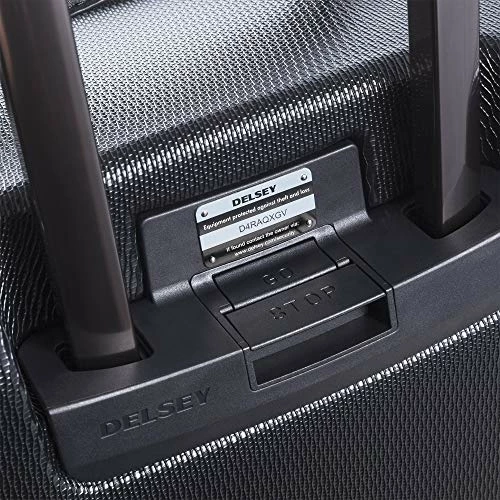 DELSEY Paris Chatelet Hardside Luggage With Spinner Wheels, Black, Carry-on 21 Inch, With Brake 6 DELSEY Paris Chatelet Hardside Luggage With Spinner Wheels, Black, Carry-on 21 Inch, With Brake - Image 4