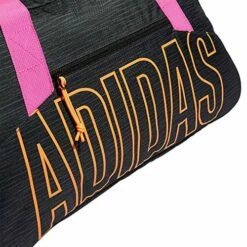 Adidas Graphic Duffel Bag, Canvas Black/Screaming Orange/Screaming Pink, One Size -TRAVELPRO Sales 61AWtfErC5L