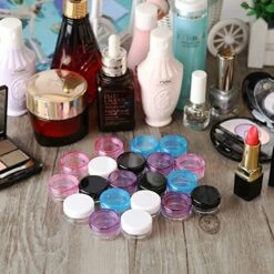 Accmor 100 Pieces 3g Empty Sample Containers With Pink Lids Cosmetic Jars With 5 Pieces Mini Spatulas -TRAVELPRO Sales 61DnoeMHwlL 5157ce4b 8c97 4be0 b42b 1694a3935fbe