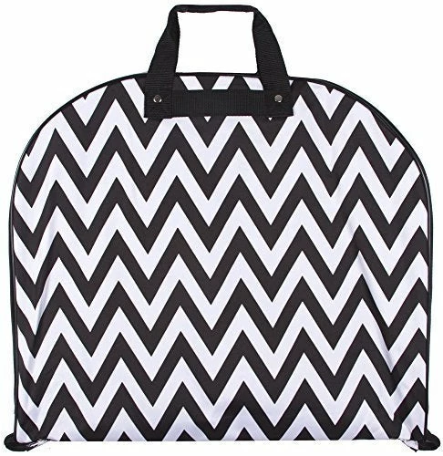 Ever Moda Chevron Hanging Garment Bag 3 Ever Moda Chevron Hanging Garment Bag