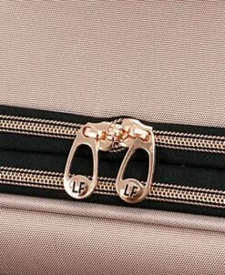 LONDON FOG Bromley Softside Expandable Spinner Luggage, Rose Gold, Checked-Medium 24-Inch -TRAVELPRO Sales 61G7sWIpsWL