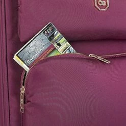 Cloe Carry-On 20 Inch Luggage With 360º-spinner Wheels In Burgundy Red Color -TRAVELPRO Sales 61MVtwngzzS