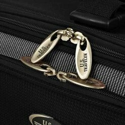 U.S. Traveler New Yorker Lightweight Softside Expandable Travel Rolling Luggage Set, Black/Grey, 4-Piece (15/21/25/29) -TRAVELPRO Sales 61MiuHTtCFL