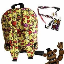 Bioworld Fnaf Five Nights At Freddy'S School Backpack Luggage Bag With Lanyard (Fnaf Cheese Melt) 11 Bioworld Fnaf Five Nights At Freddy'S School Backpack Luggage Bag With Lanyard (Fnaf Cheese Melt) -TRAVELPRO Sales 61TGGuulhxL