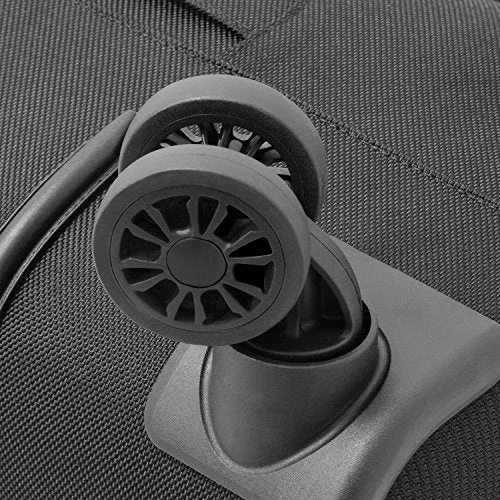 London Fog Langley 8 Wheel 15" Under The Seat Bag, Black 9 London Fog Langley 8 Wheel 15" Under The Seat Bag, Black - Image 7