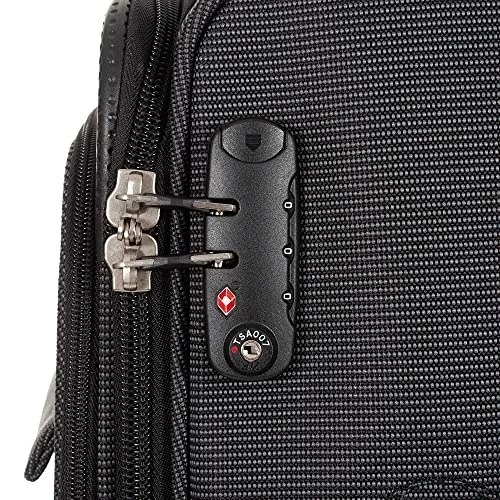 Cloe Checked Large 28 Inch Luggage With 360º-spinner Wheels In Black Color 6 Cloe Checked Large 28 Inch Luggage With 360º-spinner Wheels In Black Color - Image 4