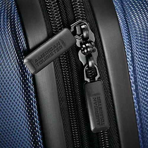 American Tourister Moonlight Hardside Expandable Luggage With Spinner Wheels, Navy, 3-Piece Set (21/24/28) 5 American Tourister Moonlight Hardside Expandable Luggage With Spinner Wheels, Navy, 3-Piece Set (21/24/28) - Image 3