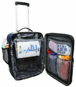 BoardingBlue Rolling Personal Item Luggage Under Seat For The Airlines Of American, Frontier, Spirit (Brown) -TRAVELPRO Sales 61eriHTRIeL