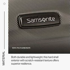 Samsonite Omni PC Hardside Expandable Luggage With Spinner Wheels, Silver, Checked-Medium 24-Inch -TRAVELPRO Sales 61fJEAEjuvL