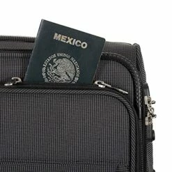 Cloe Checked Medium 24 Inch Luggage With 360º-spinner Wheels In Black Color -TRAVELPRO Sales 61g0MlAb1GS