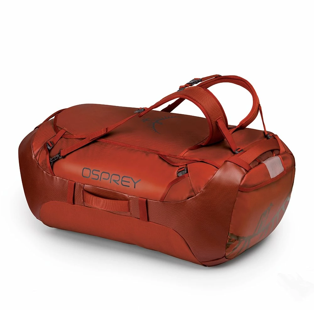Osprey Packs Transporter 130 Expedition Duffel, Ruffian Red, One Size 3 Osprey Packs Transporter 130 Expedition Duffel, Ruffian Red, One Size