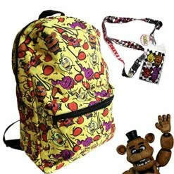 Bioworld Fnaf Five Nights At Freddy'S School Backpack Luggage Bag With Lanyard (Fnaf Cheese Melt) 12 Bioworld Fnaf Five Nights At Freddy'S School Backpack Luggage Bag With Lanyard (Fnaf Cheese Melt) -TRAVELPRO Sales 61vEmbrFgXL