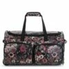Sakroots Women's New Adventure Rolling Duffel Bag, Graphite In Bloom, One Size -TRAVELPRO Sales 710bNkU7NKL
