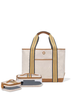 Paravel Cabana Tote And See-All Set - Shandy