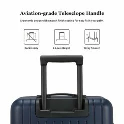 GoPenguin Hardside Luggage With Spinner Wheels, Medium 26 Inch Rolling Checked Suitcase PC Lightweight Blue 13 GoPenguin Hardside Luggage With Spinner Wheels, Medium 26 Inch Rolling Checked Suitcase PC Lightweight Blue -TRAVELPRO Sales 71 2BbsswRZqL