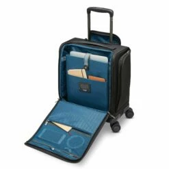 Hartmann Metropolitan 2 Underseat Carry On Spinner, Deep Black -TRAVELPRO Sales 71rndJRyU0L