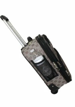 BoardingBlue Rolling Personal Item Luggage Under Seat For The Airlines Of American, Frontier, Spirit (Brown) -TRAVELPRO Sales 81CM vSc3fL