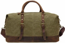 Duffel Bag, Berchirly 21" Large Canvas Leather Travel Sports Gym Bag Toiletry Bag Shoulder Carryon Luggage For Men Women - Army Green 15 Duffel Bag, Berchirly 21" Large Canvas Leather Travel Sports Gym Bag Toiletry Bag Shoulder Carryon Luggage For Men Women - Army Green -TRAVELPRO Sales 81E7cy QUnL