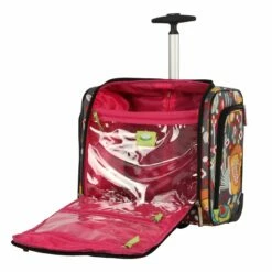 Lily Bloom 15" Under The Seat Design Pattern Carry On Bag With Rolling Wheels (One Size, Bliss) -TRAVELPRO Sales 81GXZncxscL