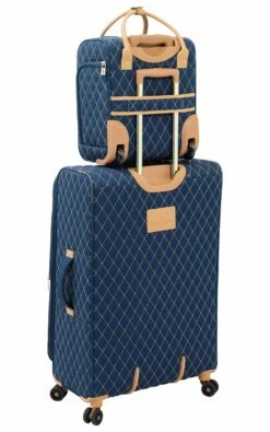 London Fog Queensbury 15" Verticle Under The Seat Bag, Navy -TRAVELPRO Sales 81Qswe6qCeL