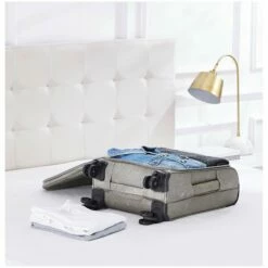 AmazonBasics Belltown Softside Rolling Spinner Suitcase Luggage - 21-Inch, Heather Grey -TRAVELPRO Sales 81iz1yqsecL