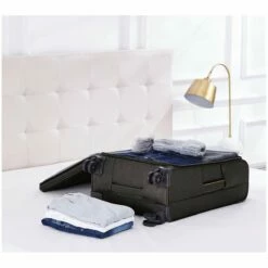 AmazonBasics Belltown Softside Rolling Spinner Suitcase Luggage - 25 Inch, Heather Black -TRAVELPRO Sales 81pViYVV0AL