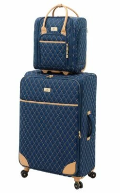 London Fog Queensbury 15" Verticle Under The Seat Bag, Navy -TRAVELPRO Sales 81sdUzs5dWL
